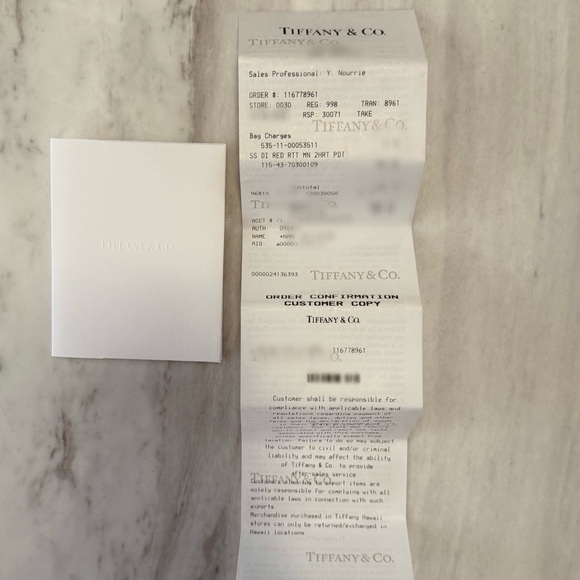 Tiffany & Co. Return to Tiffany Red Double Heart Tag Pendant - Picture 15 of 15